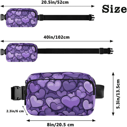 Large Capacity Fanny Pack, Parents' Day Beautiful Sunflower, Women Waist Packs,  Bum Bag Belt with Adjustable Strap