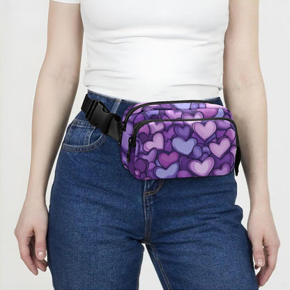 Large Capacity Fanny Pack, Parents' Day Beautiful Sunflower, Women Waist Packs,  Bum Bag Belt with Adjustable Strap