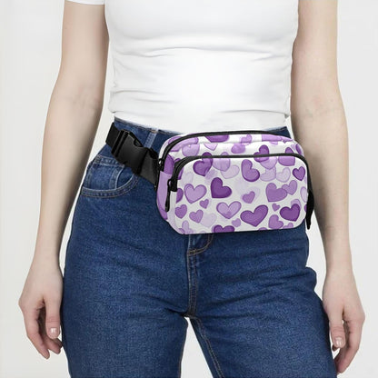 Large Capacity Fanny Pack, Parents' Day Beautiful Sunflower, Women Waist Packs,  Bum Bag Belt with Adjustable Strap