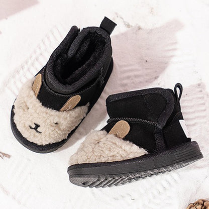 IWIHMIV Girl Toddler Winter Snow Boots