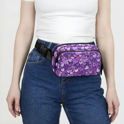 Large Capacity Fanny Pack, Parents' Day Beautiful Sunflower, Women Waist Packs,  Bum Bag Belt with Adjustable Strap