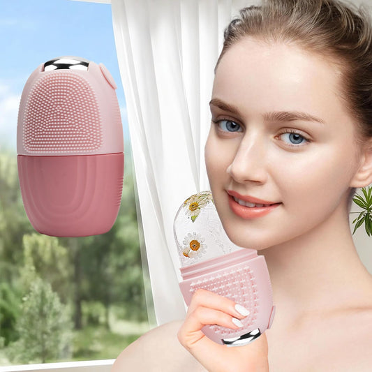 Reusable Silicone Facial & Eye Popsicles - Cooling Therapy for De-Puffing & Migraine Relief | Beauty Ice Massager