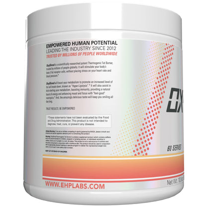 EHP Labs OxyShred Pre Workout Powder & Shredding Supplement - Preworkout Powder with L Glutamine & Acetyl L Carnitine, Energy Boost Drink - Passionfruit, 60 Servings