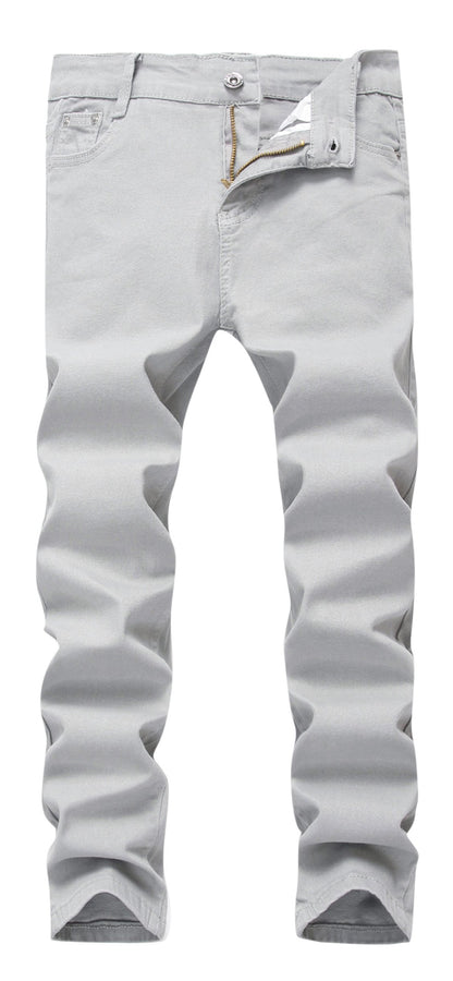 Boy's Skinny Fit Stretch Fashion Jeans Pants