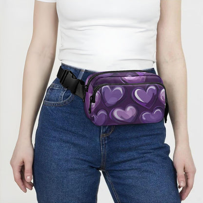 Large Capacity Fanny Pack, Parents' Day Beautiful Sunflower, Women Waist Packs,  Bum Bag Belt with Adjustable Strap