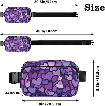 Large Capacity Fanny Pack, Parents' Day Beautiful Sunflower, Women Waist Packs,  Bum Bag Belt with Adjustable Strap