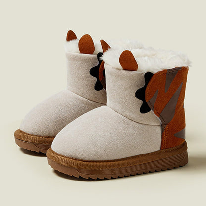 IWIHMIV Girl Toddler Winter Snow Boots
