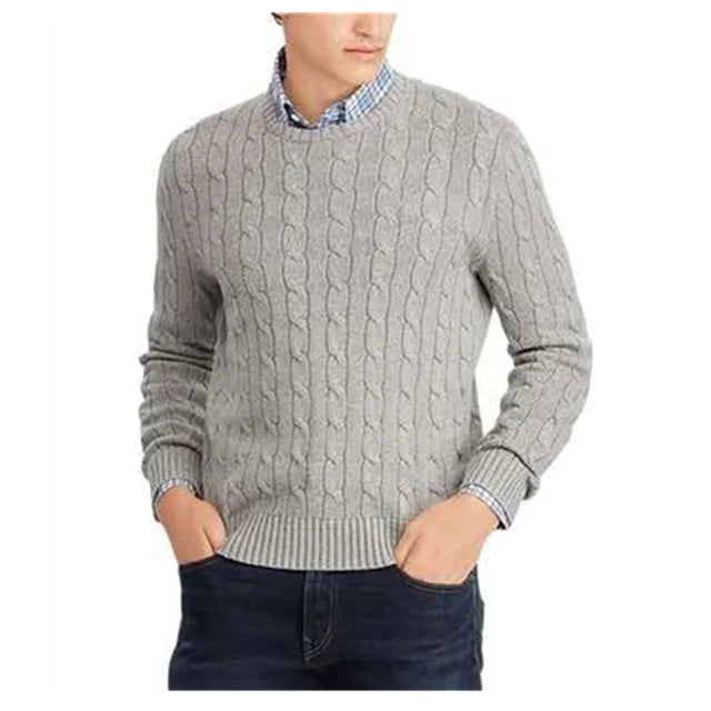 Guy Aura Men's Wool Casual Sweater Aura Restored