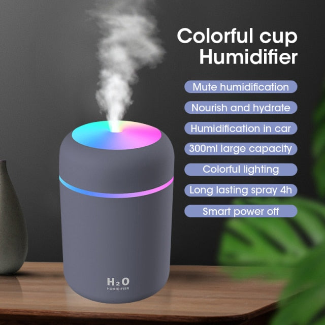 Courtney on top H2O Home LED Humidifier Aura Restored