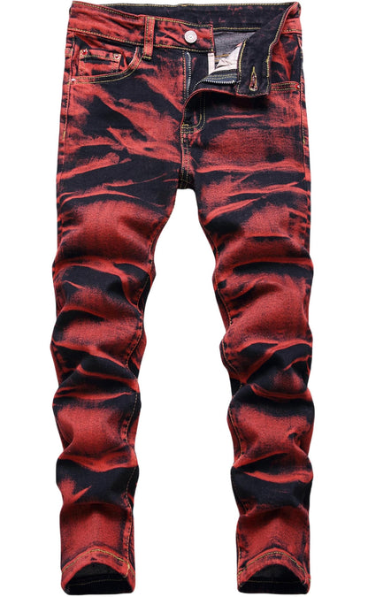 Boy's Skinny Fit Stretch Fashion Jeans Pants