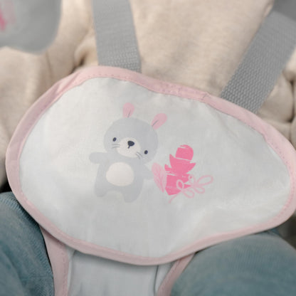 Aura Restored Ingenuity Keep Cozy 3-in-1 baby bouncer with toy bar, vibrating seat, and toddler rocker for infants to 30 months.
