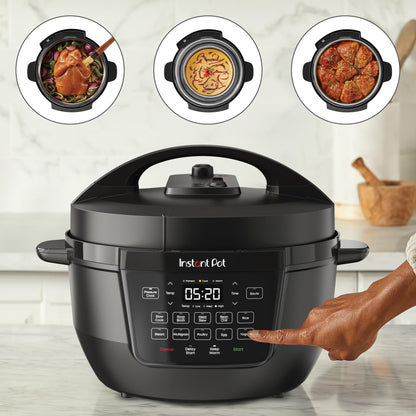 Instant Pot Duo 7-in-1 Mini Electric Pressure Cooker, Slow Rice Cooker, Steamer, Sauté, Yogurt Maker, Warmer & Sterilizer, Includes Free App with over 1900 Recipes, Stainless Steel, 3 Quart