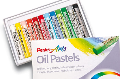 Pentel Oil Pastel Set (Pack of 12)
