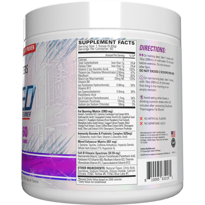 EHP Labs OxyShred Pre Workout Powder & Shredding Supplement - Preworkout Powder with L Glutamine & Acetyl L Carnitine, Energy Boost Drink - Passionfruit, 60 Servings