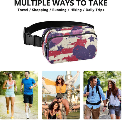 Large Capacity Fanny Pack, Parents' Day Beautiful Sunflower, Women Waist Packs,  Bum Bag Belt with Adjustable Strap