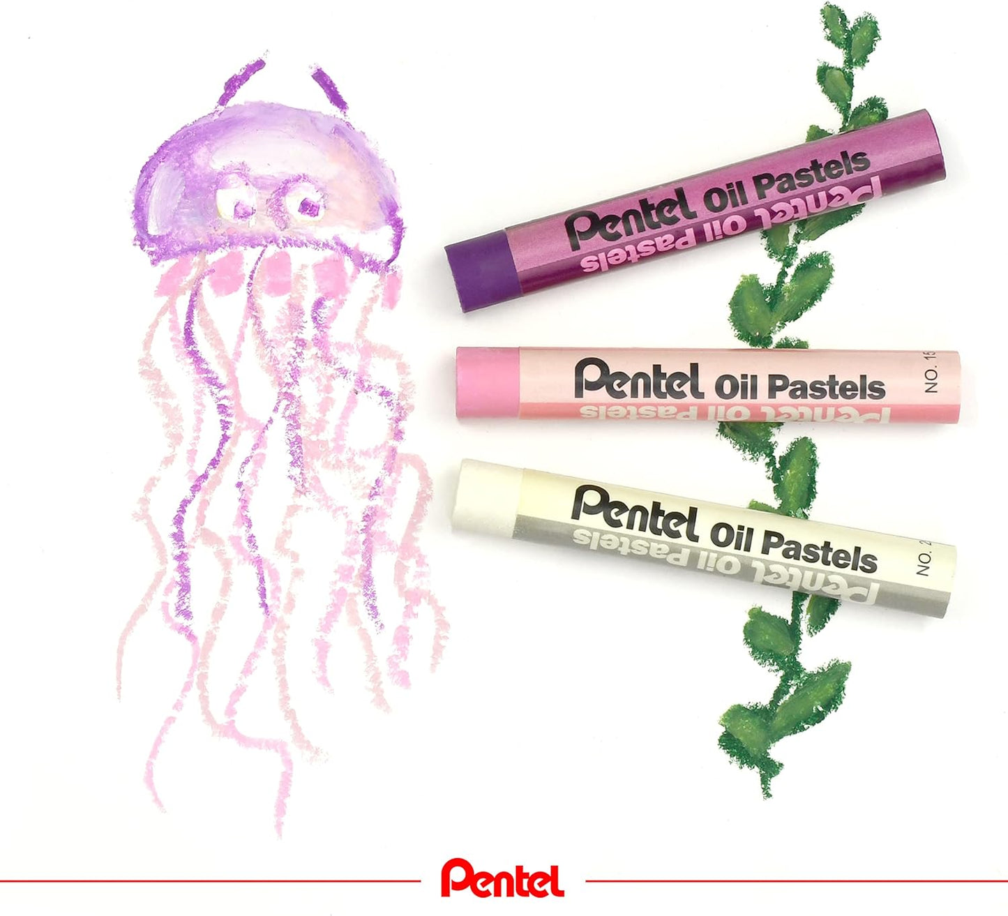 Pentel Oil Pastel Set (Pack of 12)