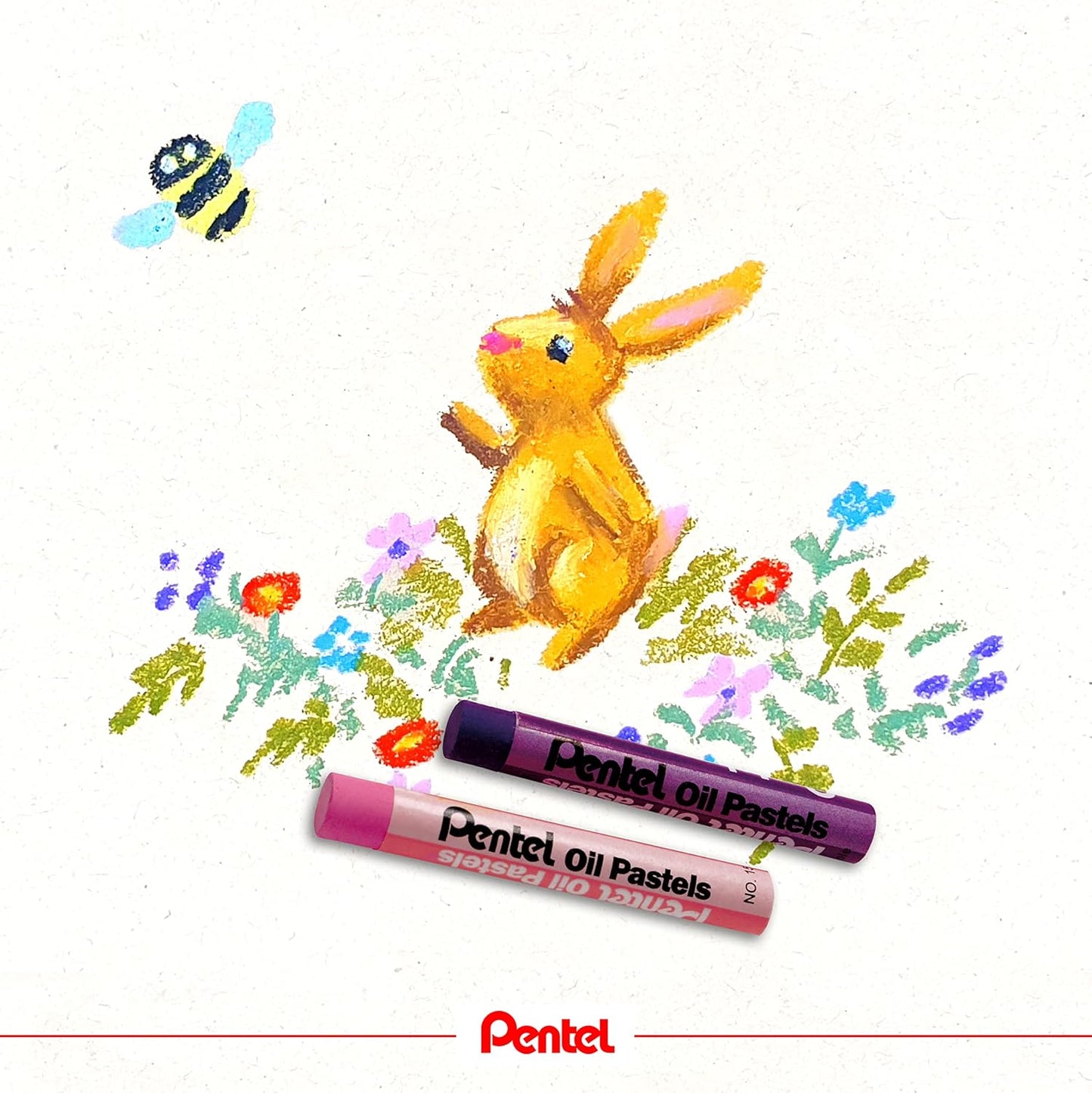 Pentel Oil Pastel Set (Pack of 12)