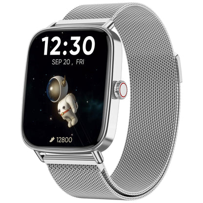 Fitpolo Smart Watch for Women, Stainless Steel Bezel Fitness Tracker (Make/Answer Calls), IP68 Waterproof, Heart Rate SpO2 Monitor, Sleep & Activity Tracking Smartwatch for Android Phones iPhone