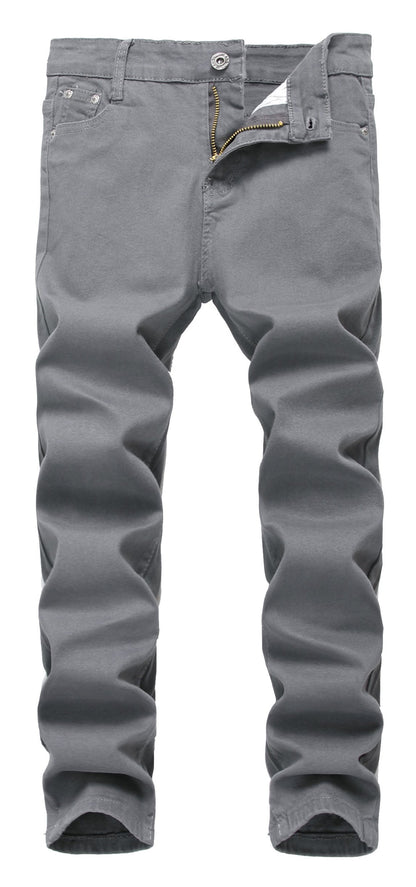 Boy's Skinny Fit Stretch Fashion Jeans Pants