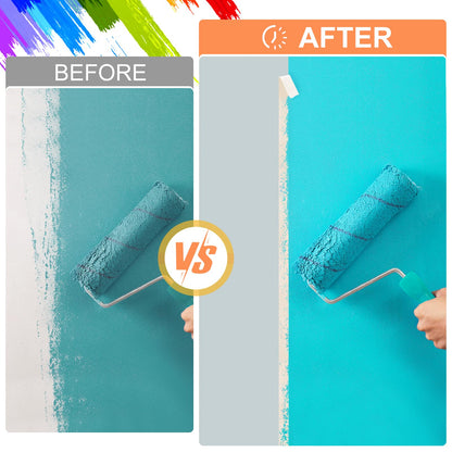Aura Restored KICNIC white painter tape, 0.7 inch by 60 yards, craft masking tape roll for painting and craft projects.