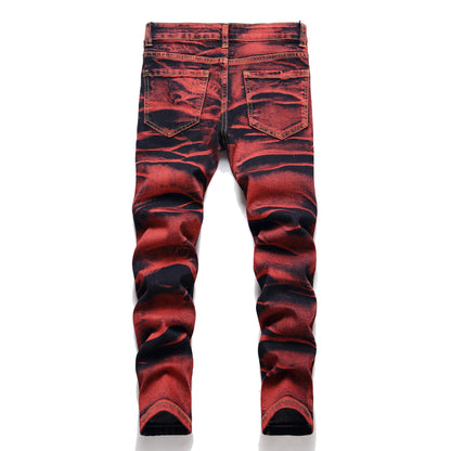 Boy's Skinny Fit Stretch Fashion Jeans Pants