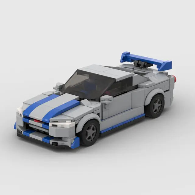 Racer KAI JDM Nissan Fast & Furious Blocks Toys Aura Restored