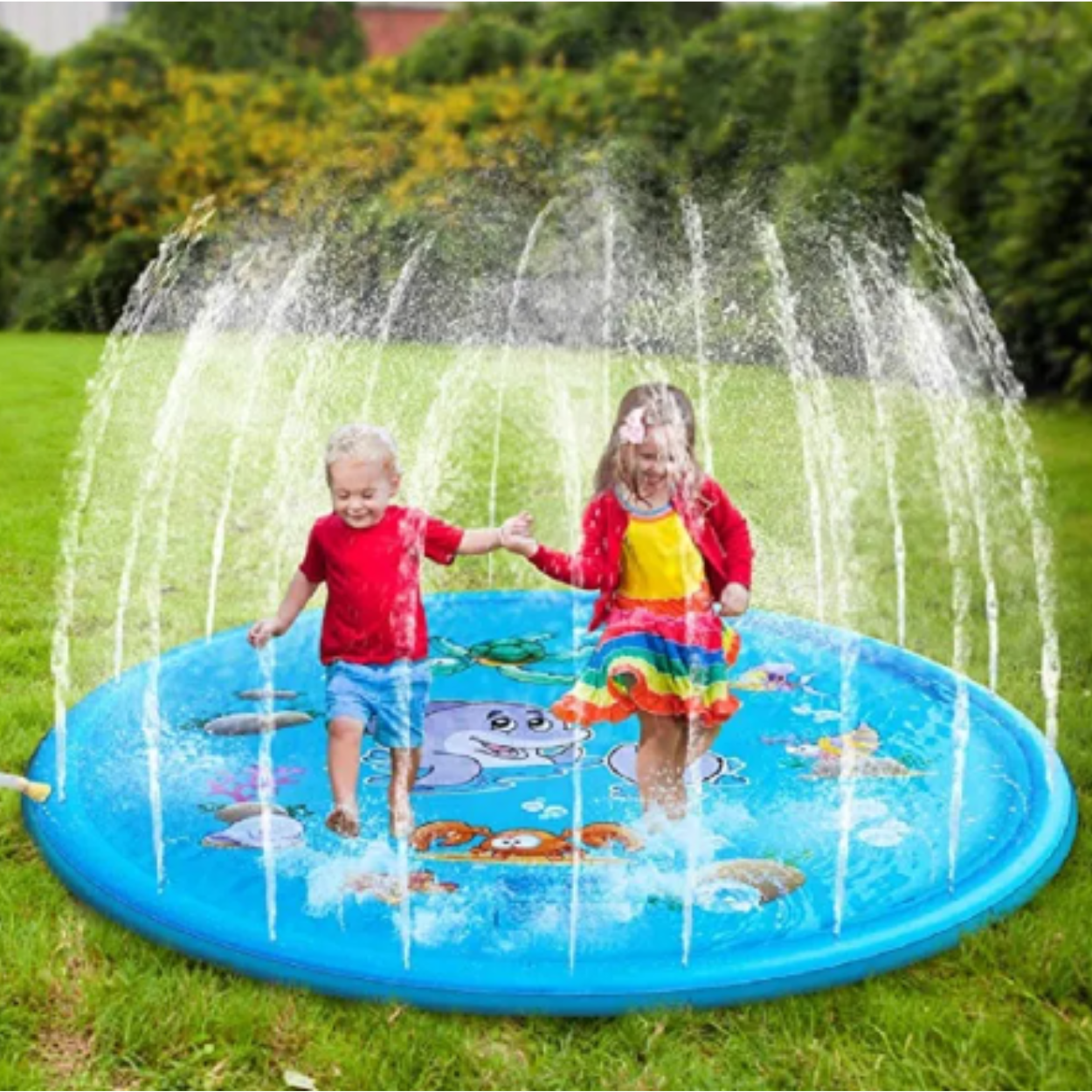 Suburban Oasis Splash Pad Sprinkler Aura Restored