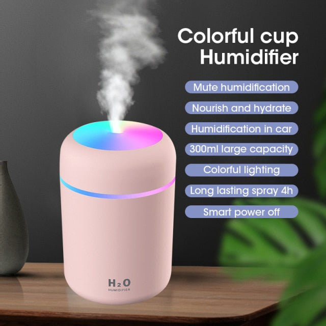 Courtney on top H2O Home LED Humidifier Aura Restored