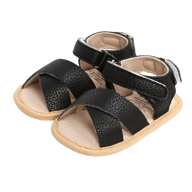 Summer Leather Baby Sandals Anti-Slip Aura Restored