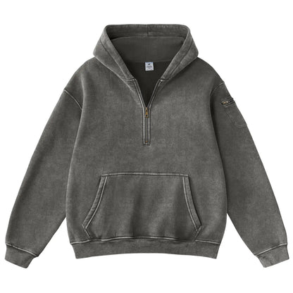 Gideon Collection — Women Half-Zip Essentials Hoodie