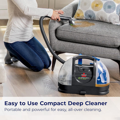 BISSELL Little Green Multi-Purpose Portable Carpet and Upholstery Cleaner, Car and Auto Detailer, with Exclusive Specialty Tools, Green, 1400B
