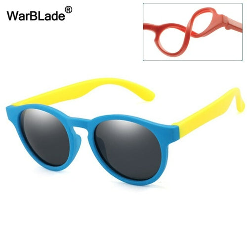 Kids Polarized Round Sunglasses Aura Restored