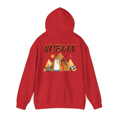 RG40 Collection Unisex Heavy Blend™ Nubian Hooded Sweatshirt Printify