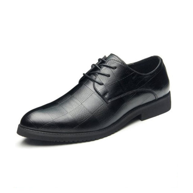 Simalvia Thick-soled Laced Up Mens Shoes Aura Restored