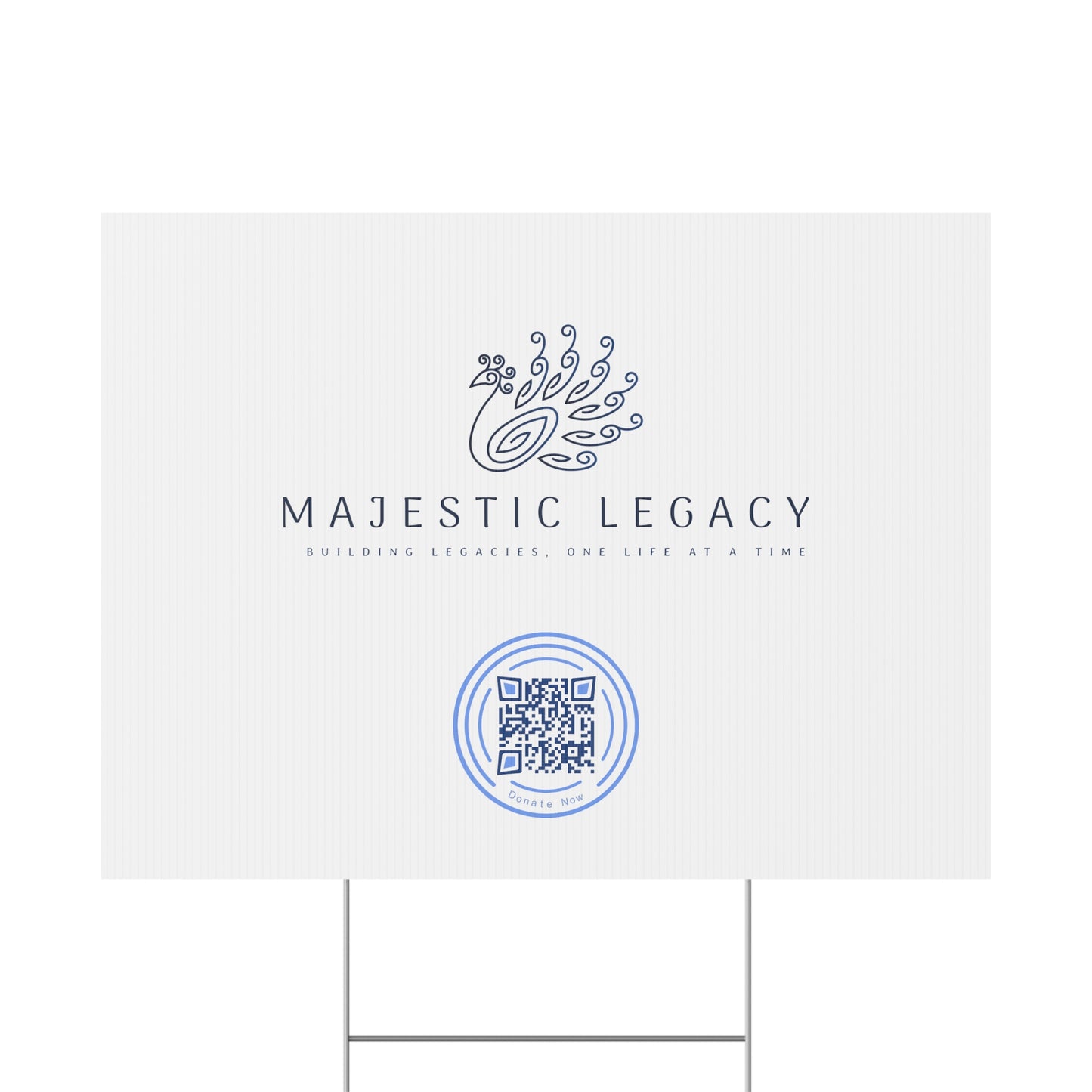 Majestic Legacy Plastic Yard Sign Printify