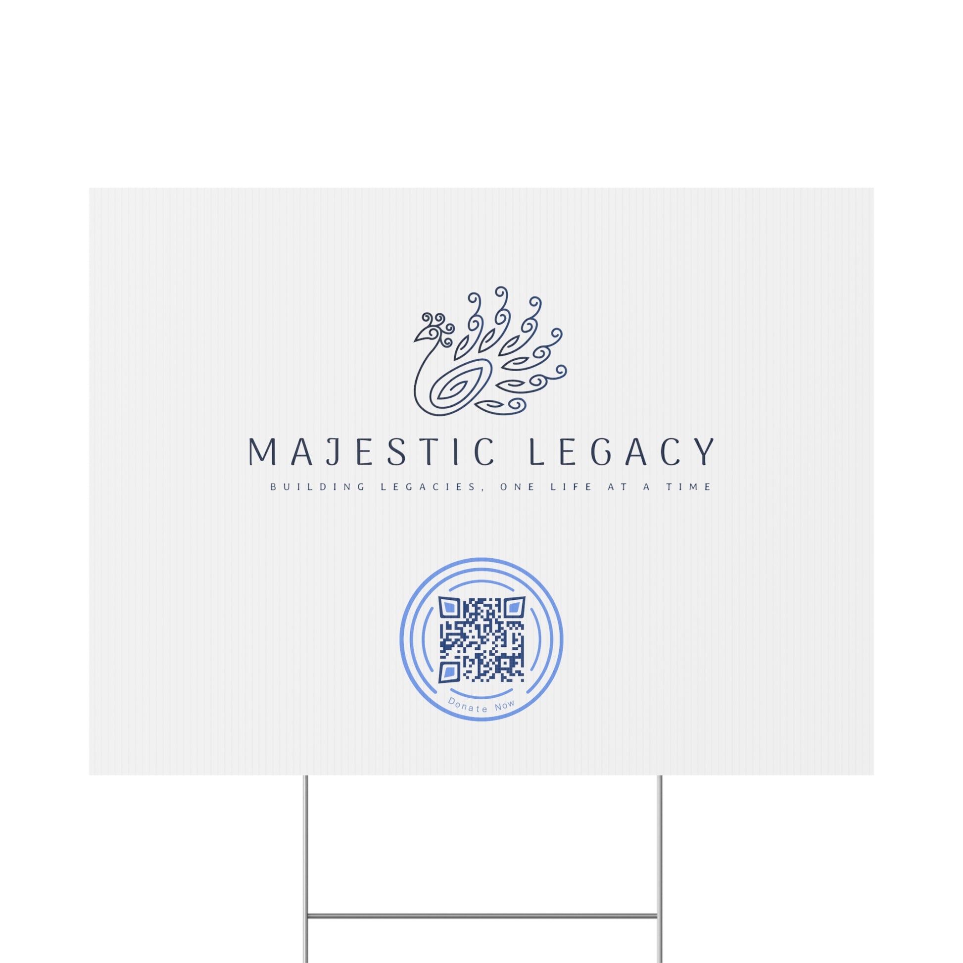 Majestic Legacy Plastic Yard Sign Printify