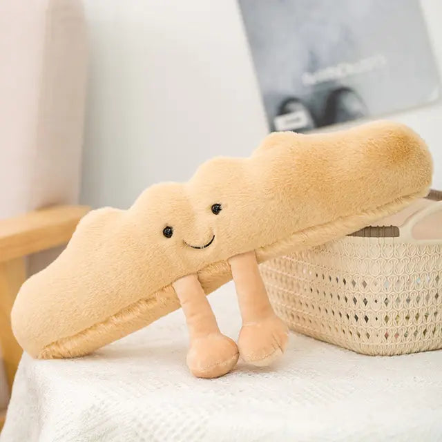 Cartoon Figure Bread Plush Toy Aura Restored