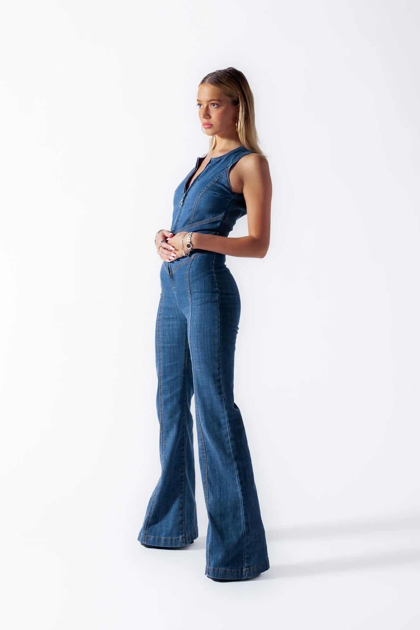 9DF Backless Heart Jumpsuit Aura Restored