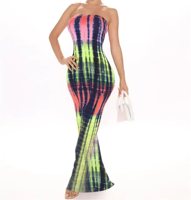 NYMY Strapless Summer Dress Aura Restored