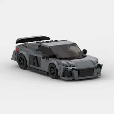 Racer KAI Supercar R8 Racer Brick Car Toys Aura Restored