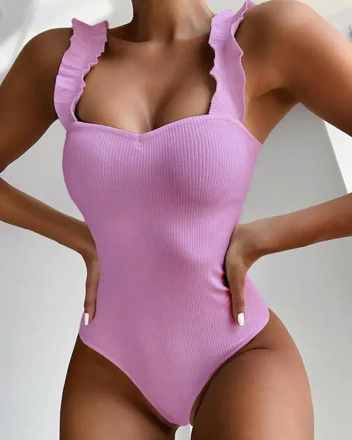 9DF Ruffle Monokini Aura Restored