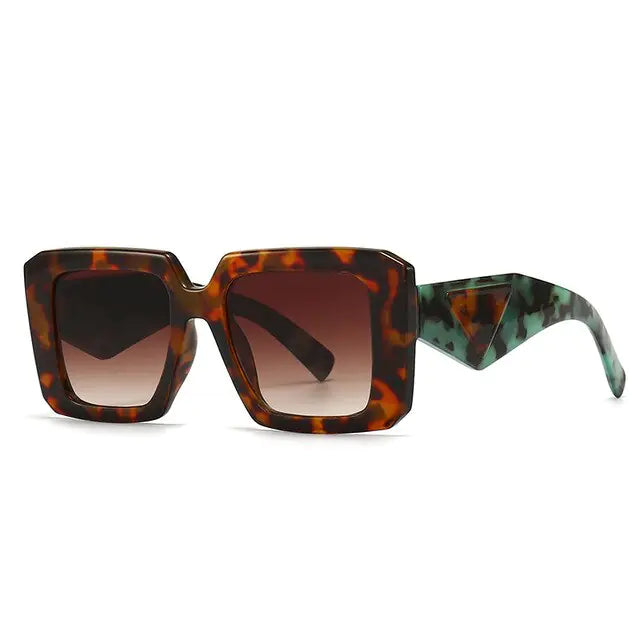 Woah!!! Retro Rectangular Cat Eye Sunglasses Aura Restored