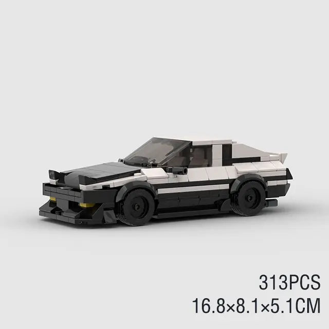 Racer KAI AE86 GT-Apex Hornet Car Bricks Toys Aura Restored