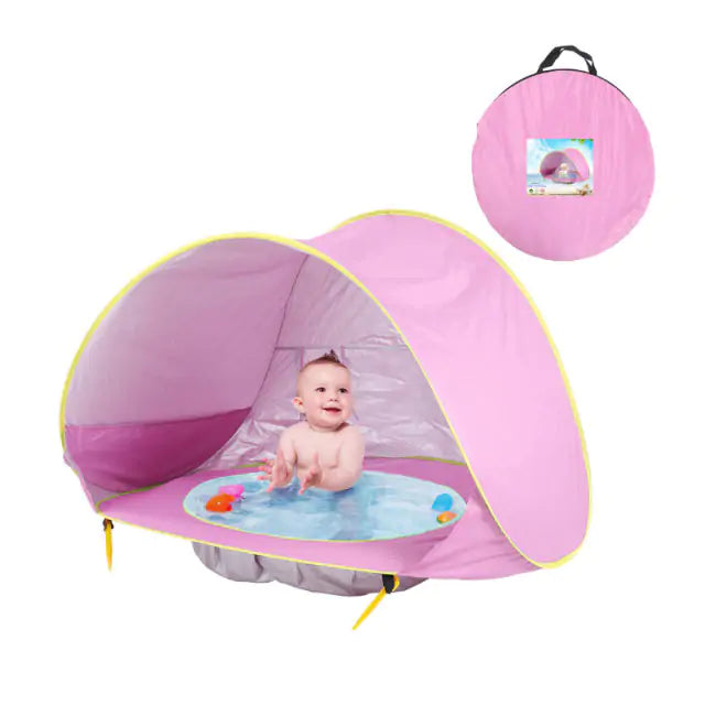 Baby Beach Tent Aura Restored