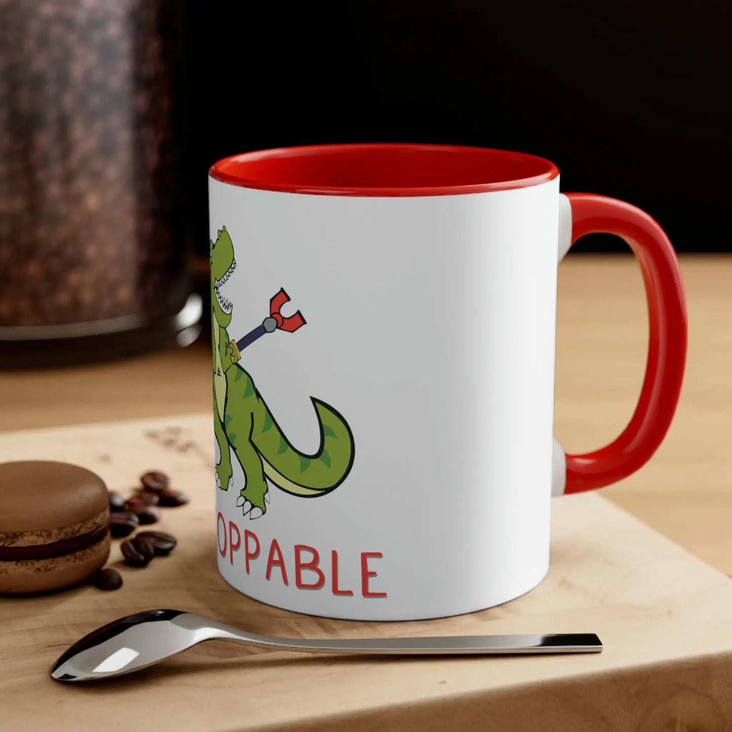 Unstoppable T-Rex Mug Aura Restored