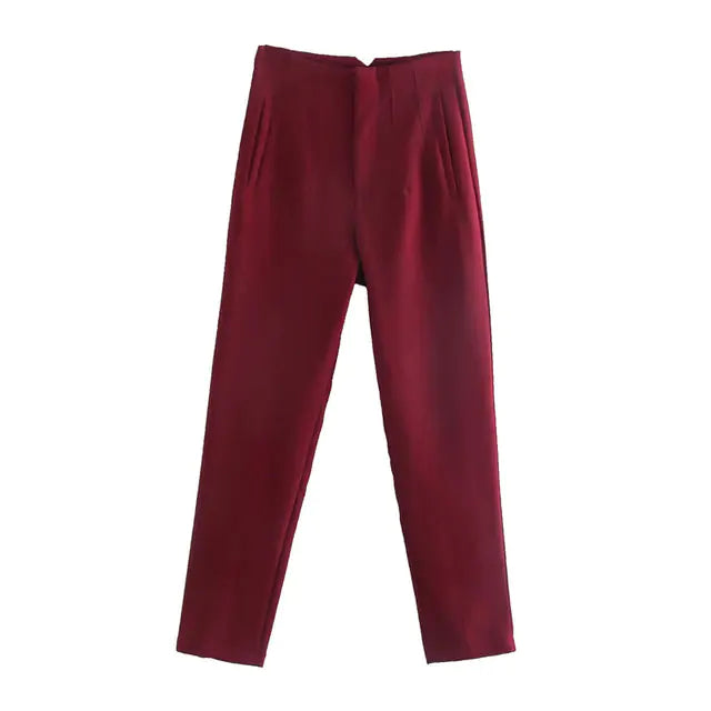 Cosmo Aura High Waist Streetwear Trousers Aura Restored