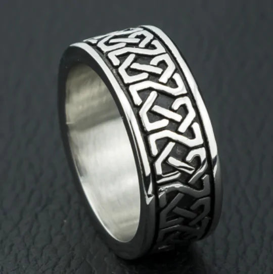 Decorate U Viking Stainless Steel Ring Aura Restored