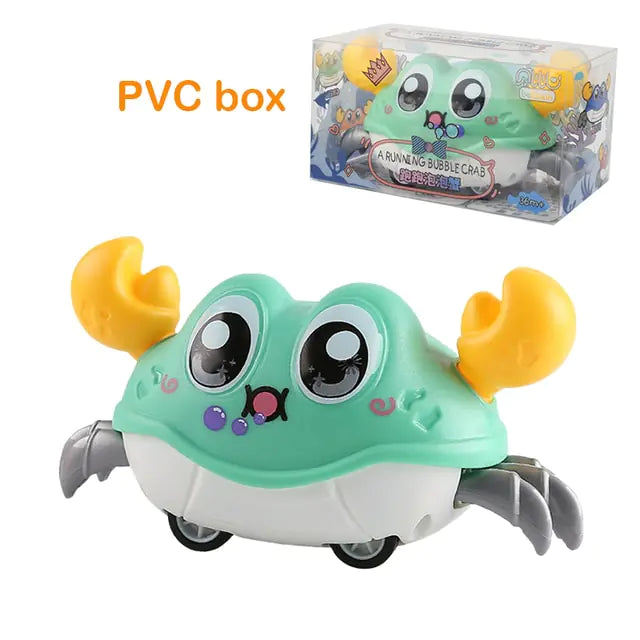 Interactive Crawling Crab Baby Toy Aura Restored