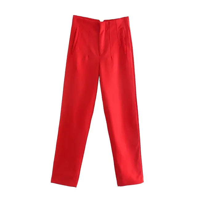 Cosmo Aura High Waist Streetwear Trousers Aura Restored