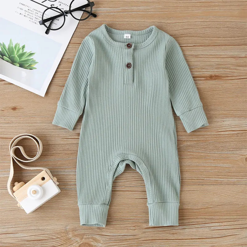 Casual Long Sleeve Baby Romper Aura Restored